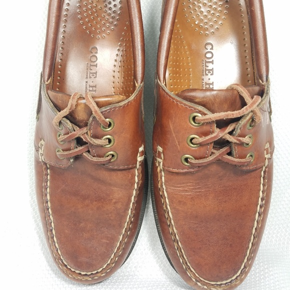 Cole Haan Mens Loafer Lace up Size 9 Shoes - Picture 2 of 8